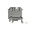 Te Connectivity Din Rail Terminal Blocks 4Mm2, 1 In 2 Out Screw Terminal Block 2271681-2